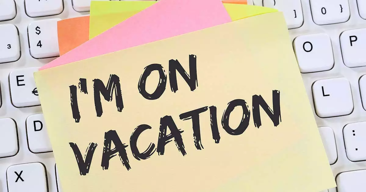Image: The perfect out of office message: examples and helpful tips